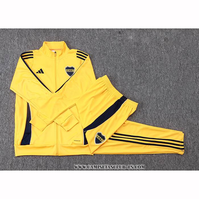 Chandal de Chaqueta del Boca Juniors Nino 25-26 Amarillo